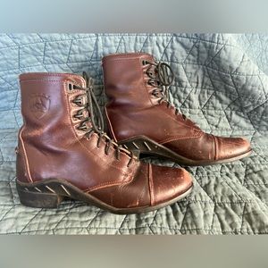 Ariat Paddock Boots Cordovan Brown Women's Size 8.5